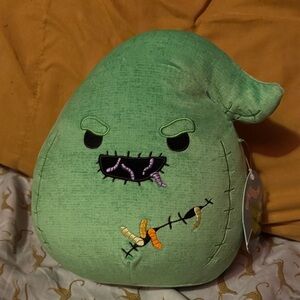 Original Squishmallows Oogie Boogie Plush Toy Embroidered Details NBC Villain